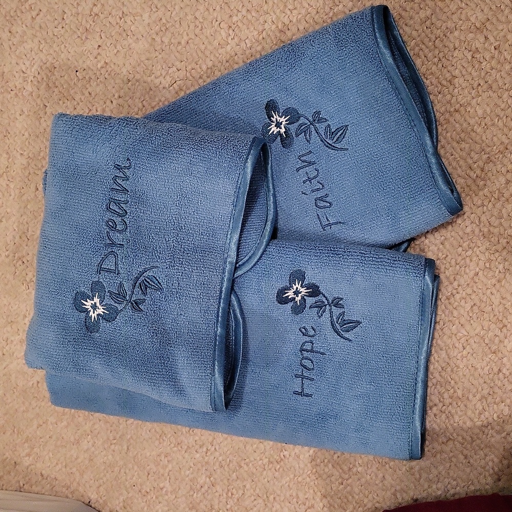 Faith, Hope, Dream Microfiber Cloths
